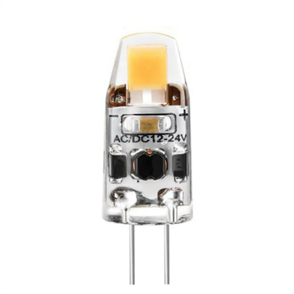 10 قطعة 2 واط G4 LED عكس الضوء لمبة التيار المتناوب/DC12-24V COB مصباح ليد استبدال لمبة الهالوجين التقليدية للثريا الأضواء #3