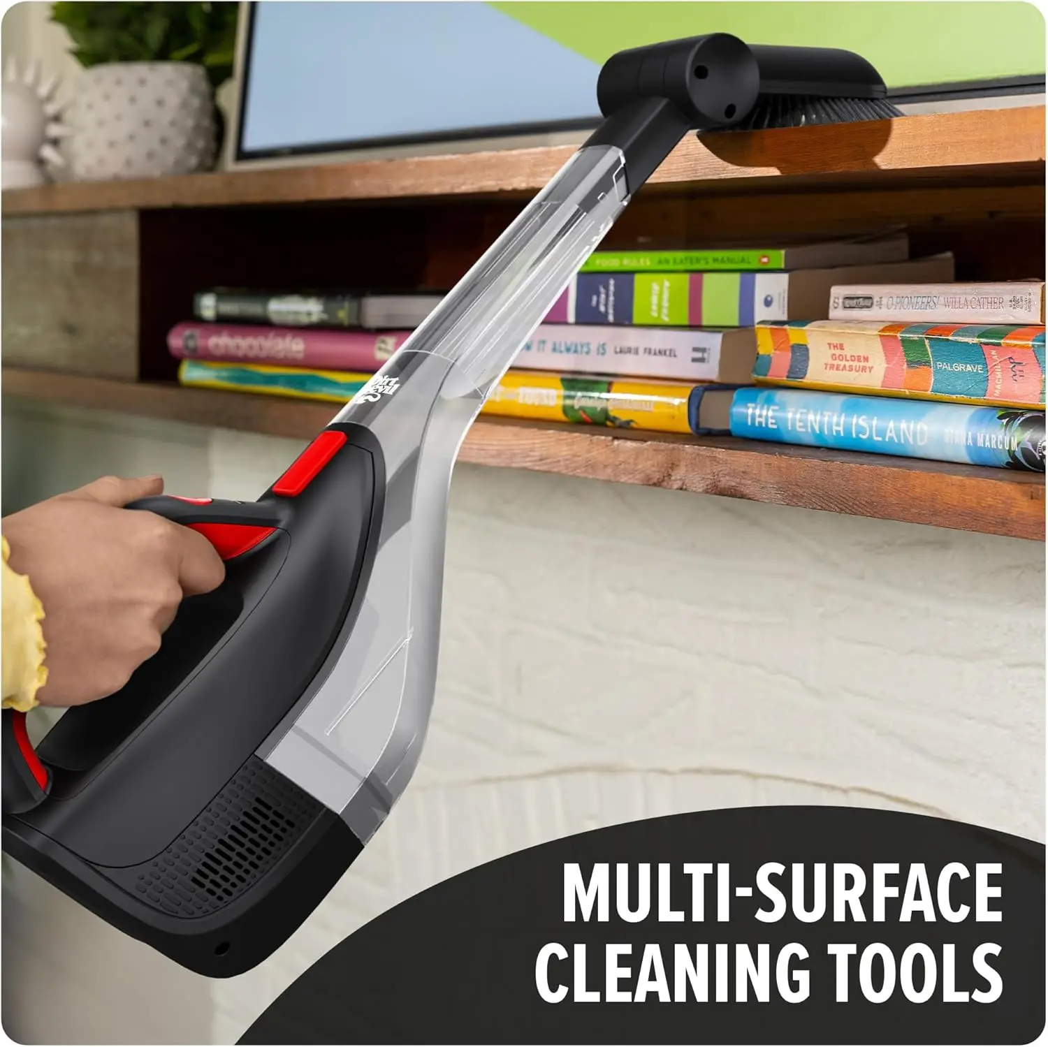 12V Cordless Handheld Vacuum with Multi-Surface Tools, Powerful Suction & Lightweight Design for Whole Home Cleaning