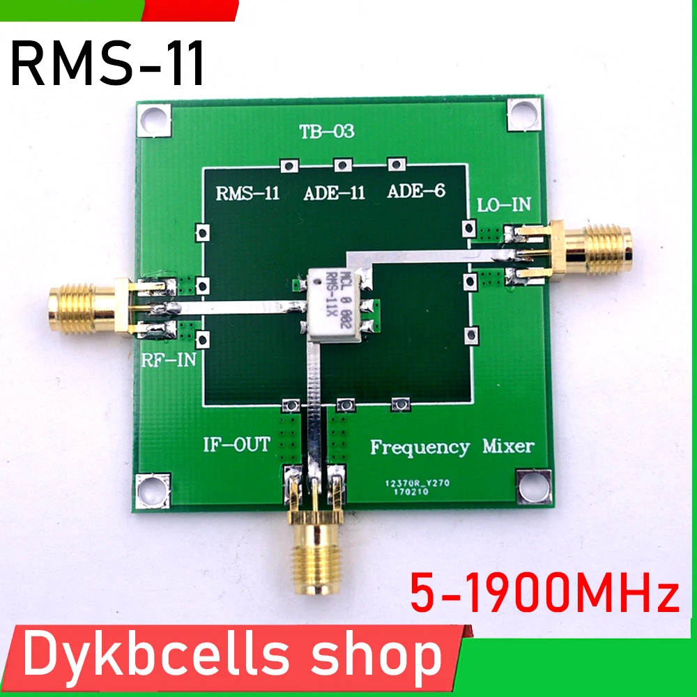 

RMS-11 Mixed frequency 5Mhz-1900MHz RF Upper and Down Passiv Mixed for Ham Radio Amplifier