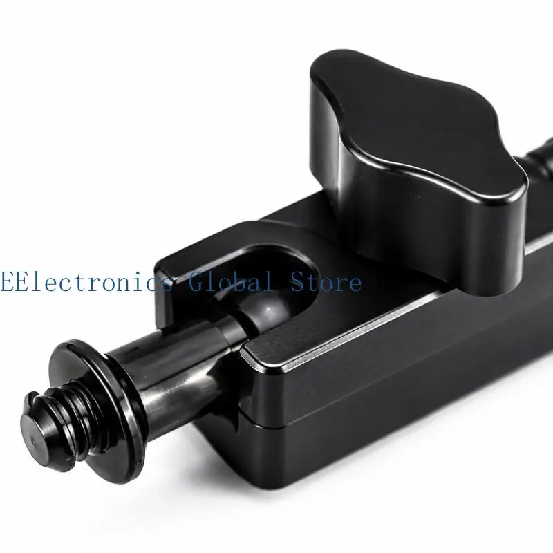 462B Articulating Camera Accessory Mount with Aluminum Body, Hand-Operated Locking Knob, 1/4inch Threaded Studs at Both Ends,