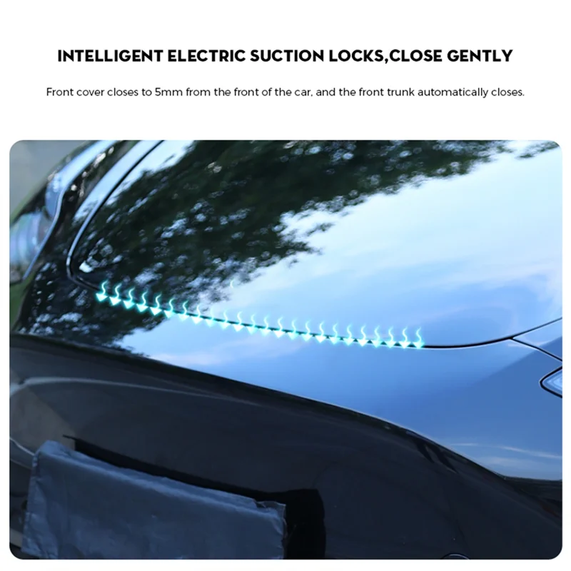 

Front Spare Box Electric Lock For Tesla Automatic Adsorption Easy Installation