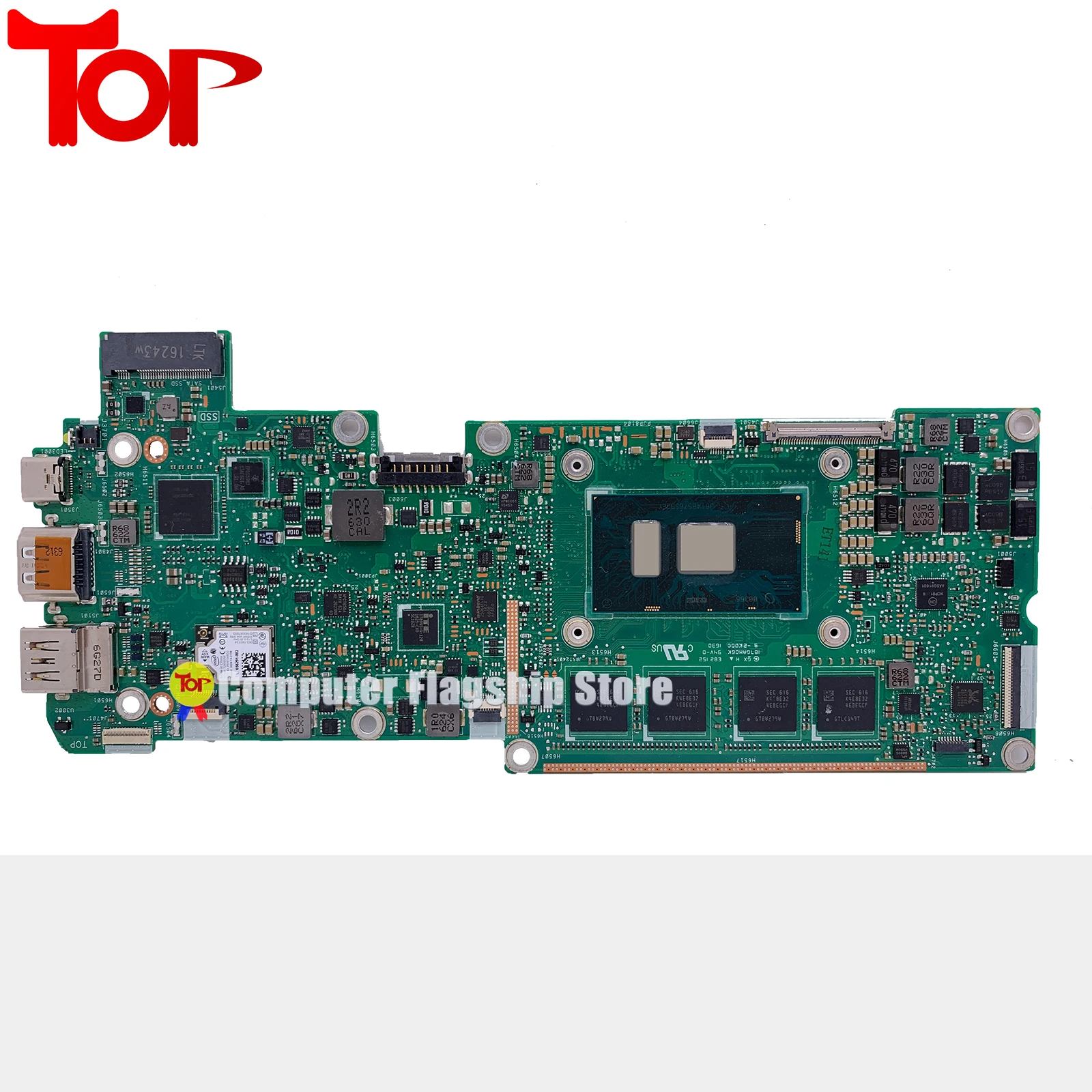 KEFU T303U Mainboard For ASUS Transformer 3 Pro T303UA T303 Laptop Motherboard I3 I5 I7 6th Gen 4GB/8GB/16GB-RAM MAIN BOARD