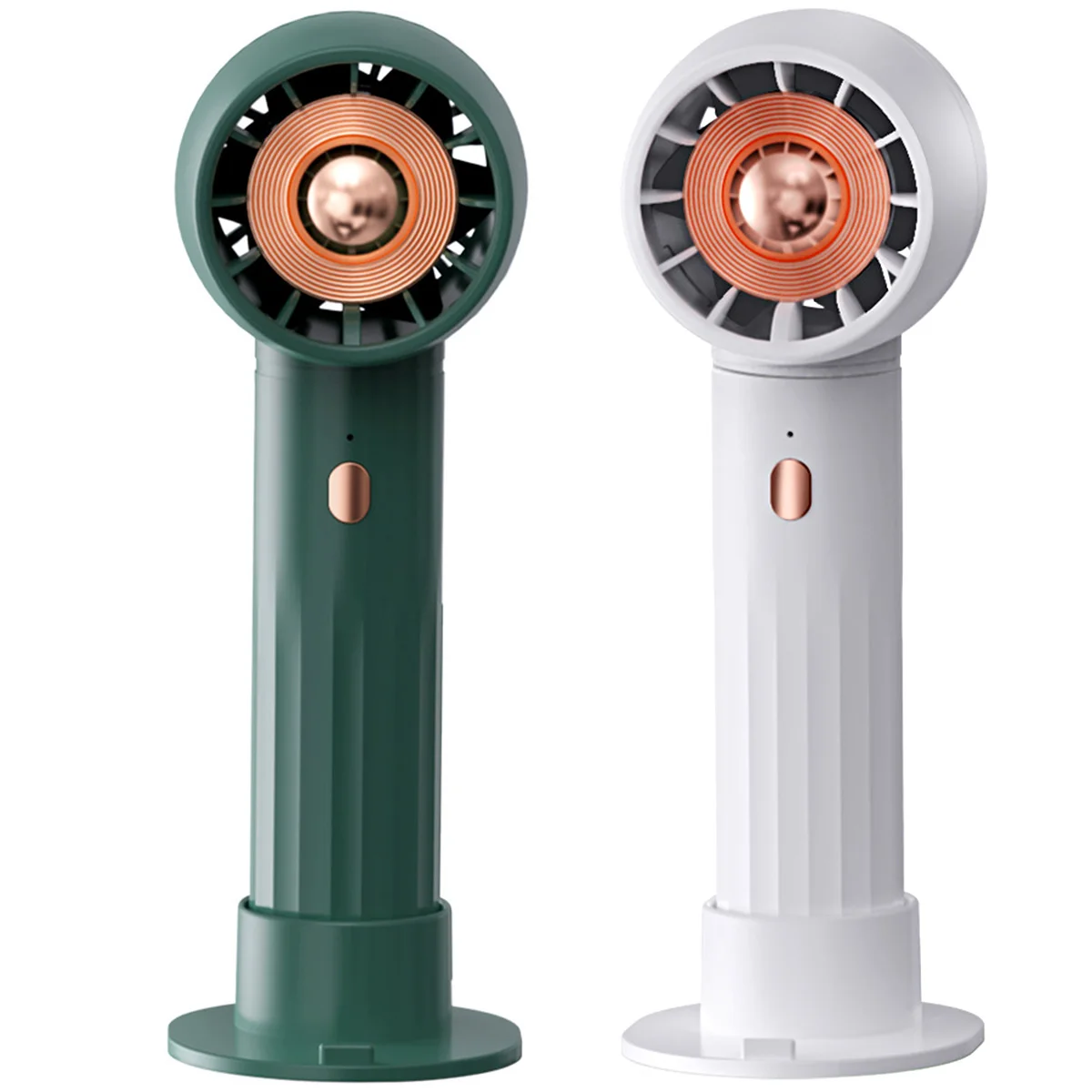 Portable Mini Handheld Fan USB Rechargeable Personal Fan Safe Fan with 3 Adjustable Speeds Electric Cooling Fan Desktop 2023