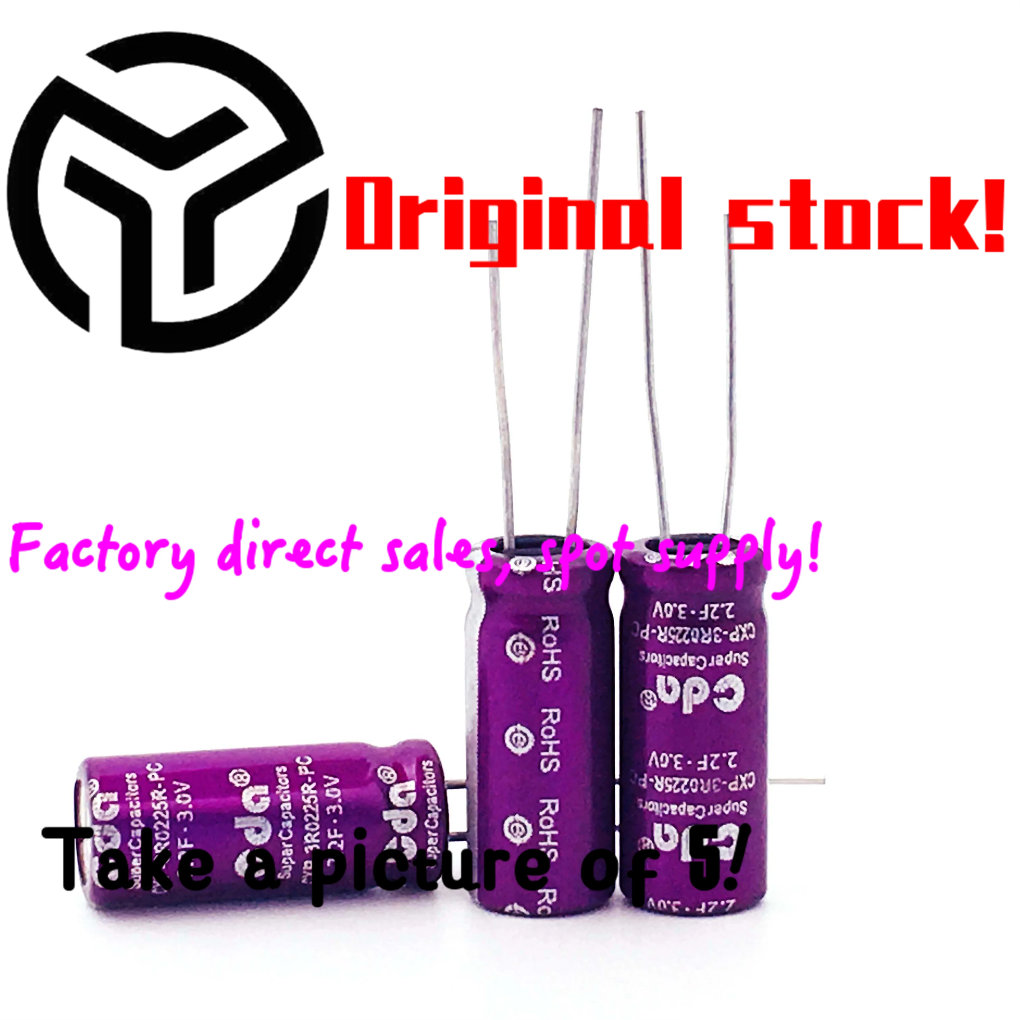 

Supercapacitor 3v2.2f farad capacitor 3V 2.2f 2F 2.0f high performance 2.7v2f 2.2f