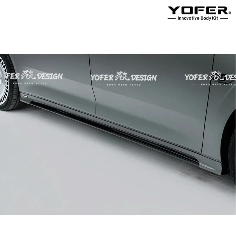 Factory Wholesale Unpainted Exterior Modified Lip Front Rear Side Aprons Body Kit Car Bumpers For 009