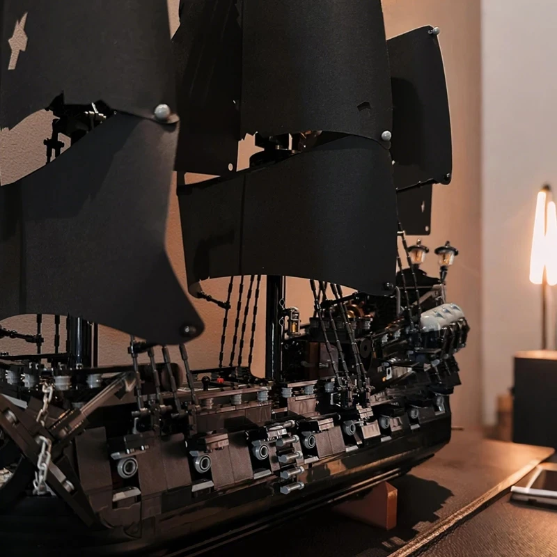 ตัวต่อเรือโจรสลัดนกกระจอกเทศ 2862 ชิ้น ของเล่นแบบประกอบเองสำหรับเด็กและผู้ใหญ่ ของขวัญวันเกิด