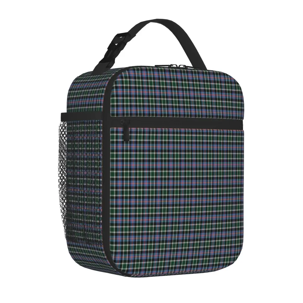 Hot Sale State Of Colorado Tartan Nylon Texture Small Lunch Bag Business Trip Commuter Lunch Bag