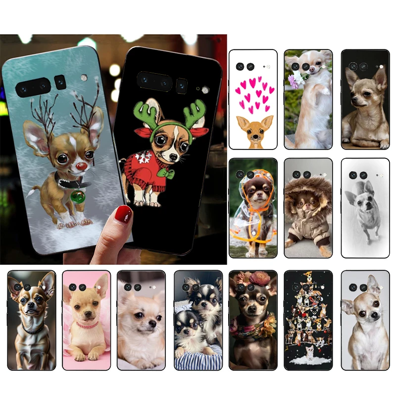 

Chihuahua Puppy Dog Phone Case For Google Pixel 9 Pro XL 8 7 6 Pro Pixel 8A 7A 6A 4A 3A 3XL Pixel 8 7 6 5 4