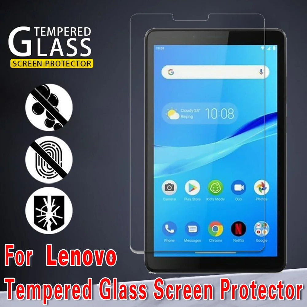 

Tempered Glass Screen Protector For Lenovo Tab M10 Plus FHD 10.3 Inch TB-X605F X505 Bubble Free Clear Tablet Protective Film