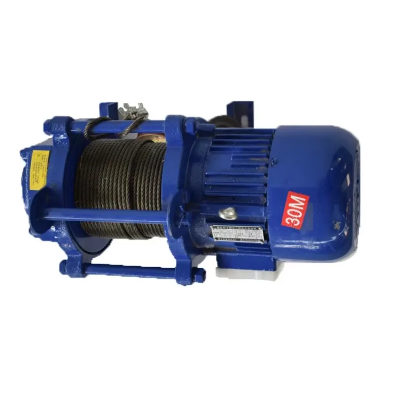 Small electric winch 220 v wholesale German market 2000 kg electric hoist wire rope crane Lifting equipment for wheelchairs