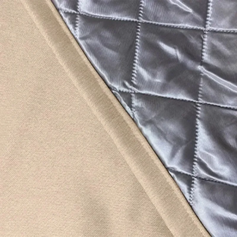 

Winter Warmth Cold Protection Thickened Cotton Linen Soundproof Windshieldcurtains for Living Room Dining Full Blackout Bedroom