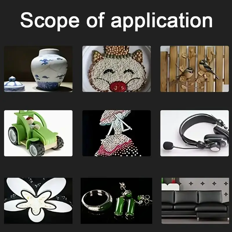 لاصقة لينة قوية لإصلاح الهاتف المحمول B7000 ، لاصقة شفافة T7000 ، لاصقة سوداء متعددة الأغراض لـ DIY #6