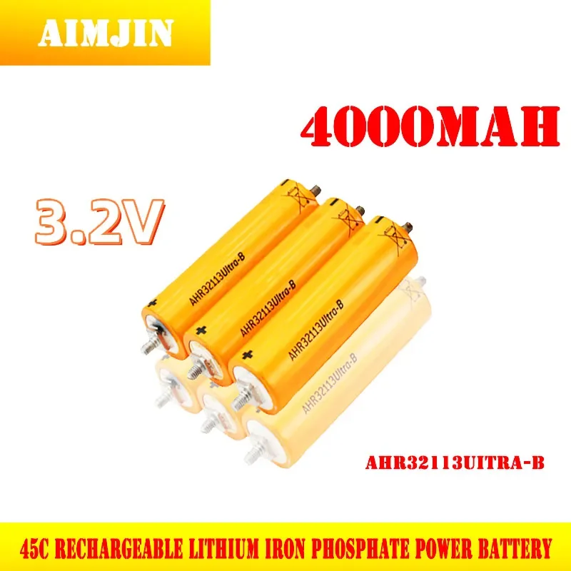 

2024　For A123 AHR32113 Lifepo4 Battery 3.2V 4000mah 45C Rechargeable Lithium iron Phosphate Power Batteries