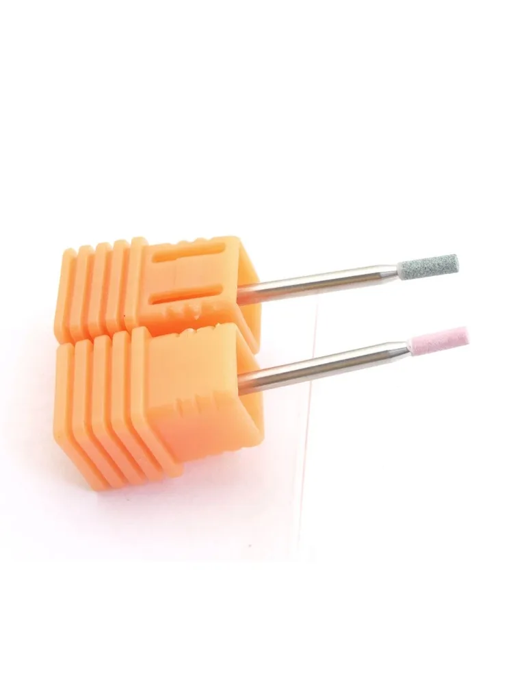 1pcs Corundum Nail Drill Bits 3/32" Rotary Ceramic Stone Burr Cutters for Manicure Nails Accessories Tool 6
