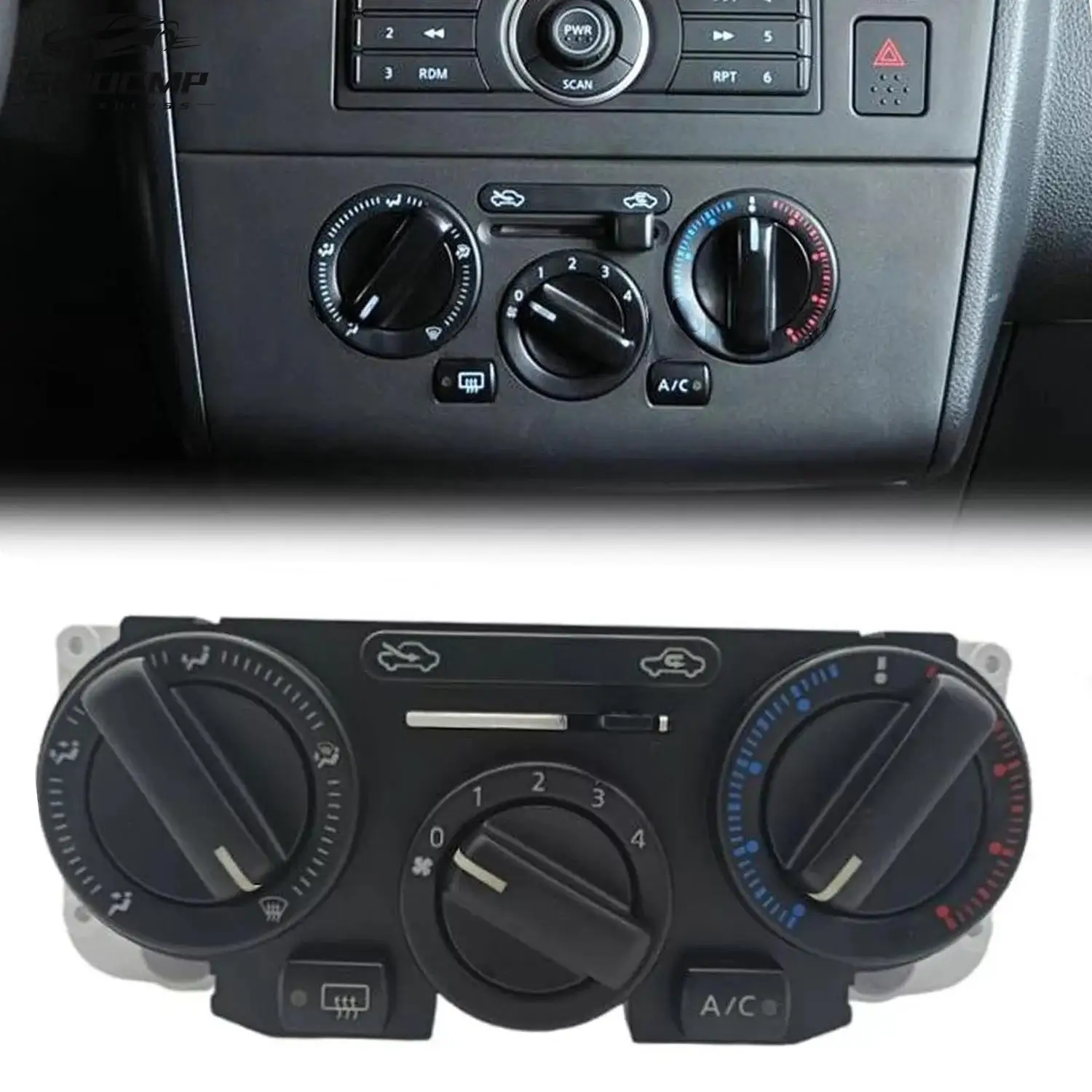 27510-ED50A A/C سخان لوحة التحكم في المناخ زر التبديل لنيسان فيرسا C11 2007-2011 تيدا C11 SC11 2004-2011 لوحة A/C