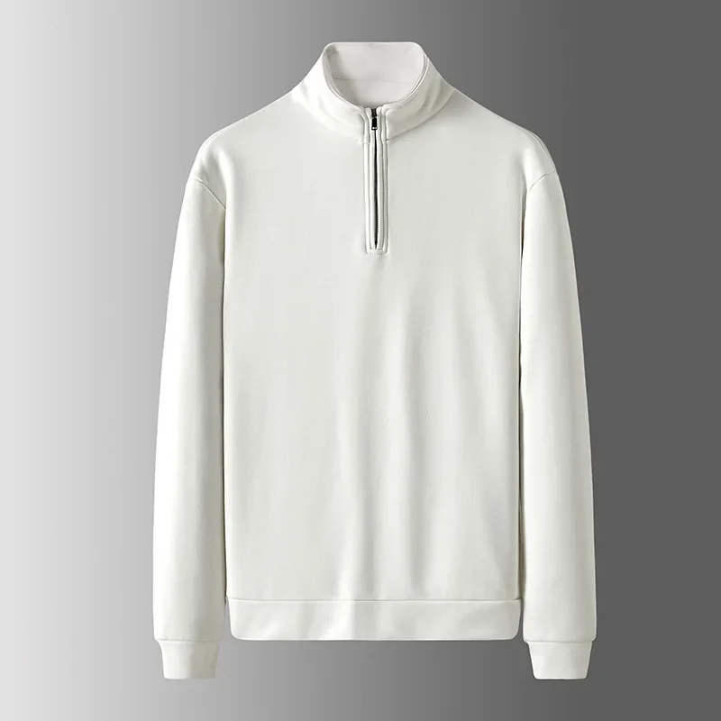 Half-zip sweatshirt spring and autumn casual sports top