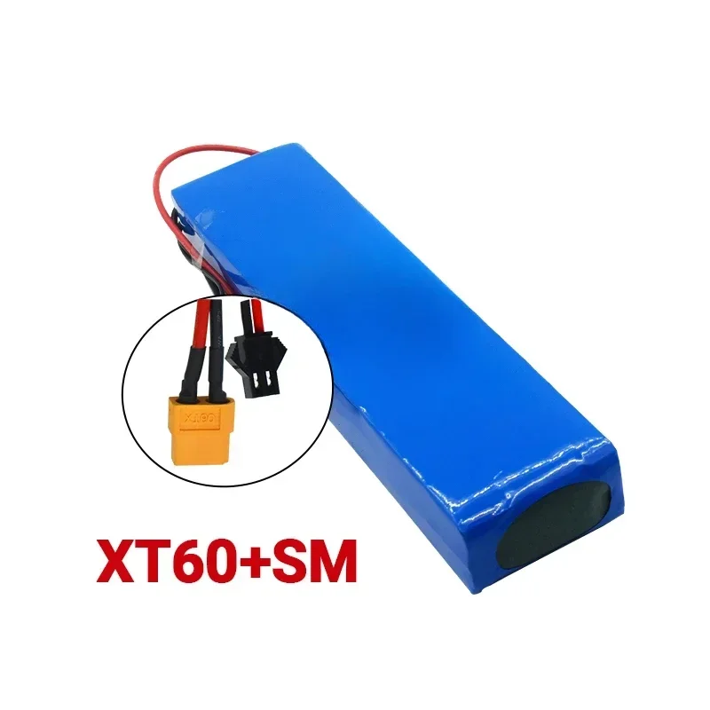 36V 20Ah 18650 Rechargeable Lithium Battery Pack 10S3P 1000W with BMS for Bicycle Scooter Battery Pack+Charger