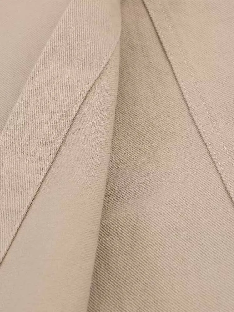 European and American style winter new arrivals fashionable and trendy simple women's high-waisted midi skirt with belt.