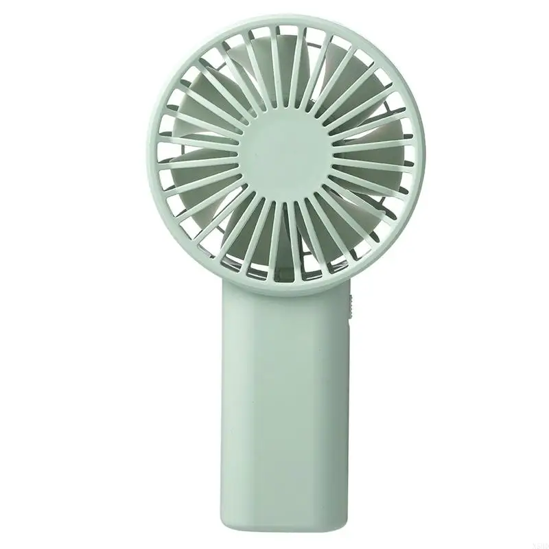 Mini Handheld Fan Portable 1.5V AAA تدير بطارية مروحة التبريد للسفر N58D