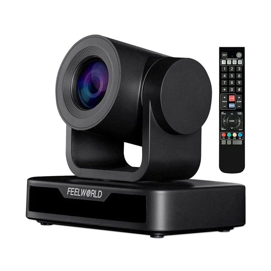 FEELWORLD USB10X Optical Zoom 1080P Video Conference Camera PTZ Video Webcam  For Live Streaming