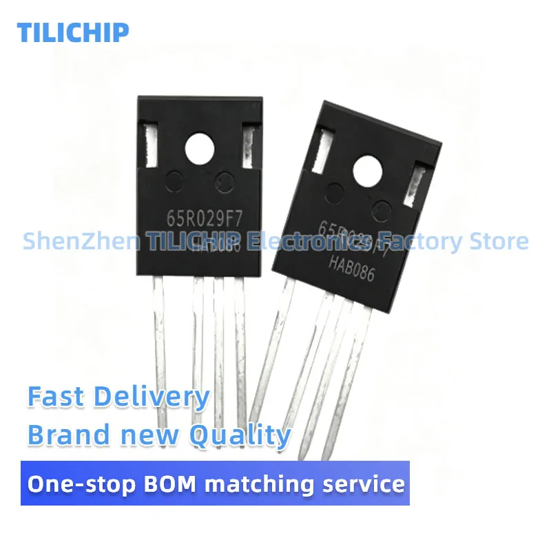 10PCS-20PCS Brand new 65R029F7 IPZA65R029CFD7 69A 650V TO-247-4 MOS