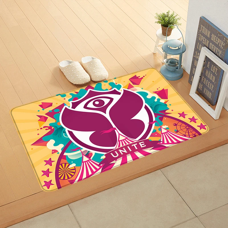 Entrance Doormat Tomorrowland Balcony Rugs Music Festival Living Room Carpet Foot Mats Floor Mat Ideal Gifts Non-slip House Rug