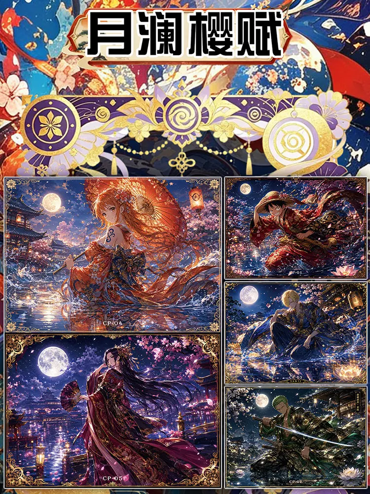 Wholesale 2026 Newest ShangYou Culture One Piece Tear-off Card Collection Cards Nami Boa Character Children's Toys Birthday Gift