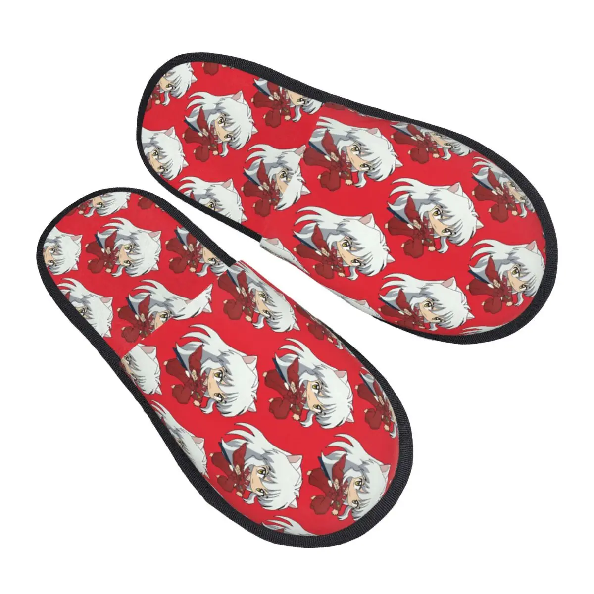 

Custom I-Inuyashaes Animes Classic Comfy Scuff Memory Foam Slippers Women Hotel House Shoes