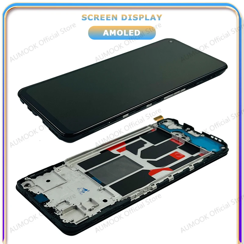 Für Oppo Realme GT Master LCD Display RMX3363 RMX3360 LCD Touch Screen Digitalisieren Montage Panel LCD Mit Rahmen Ersatz Teile – Detail 5
