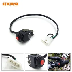 OTOM Motorcycle Start Switch Starter Ignition Button 78111074000 For KTM HUSQVARNA HUSABERG SXF XCW EXCF FE TE FC TE Dirt Bike