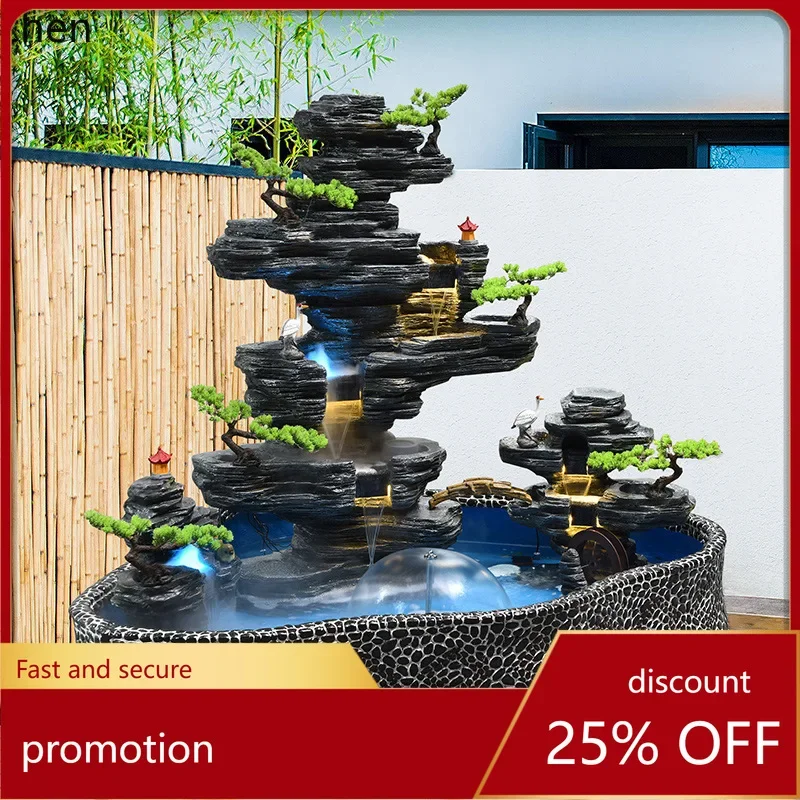 

Большой фонтан-каменка HXL для улицы, пруд для рыб, декор для двора
