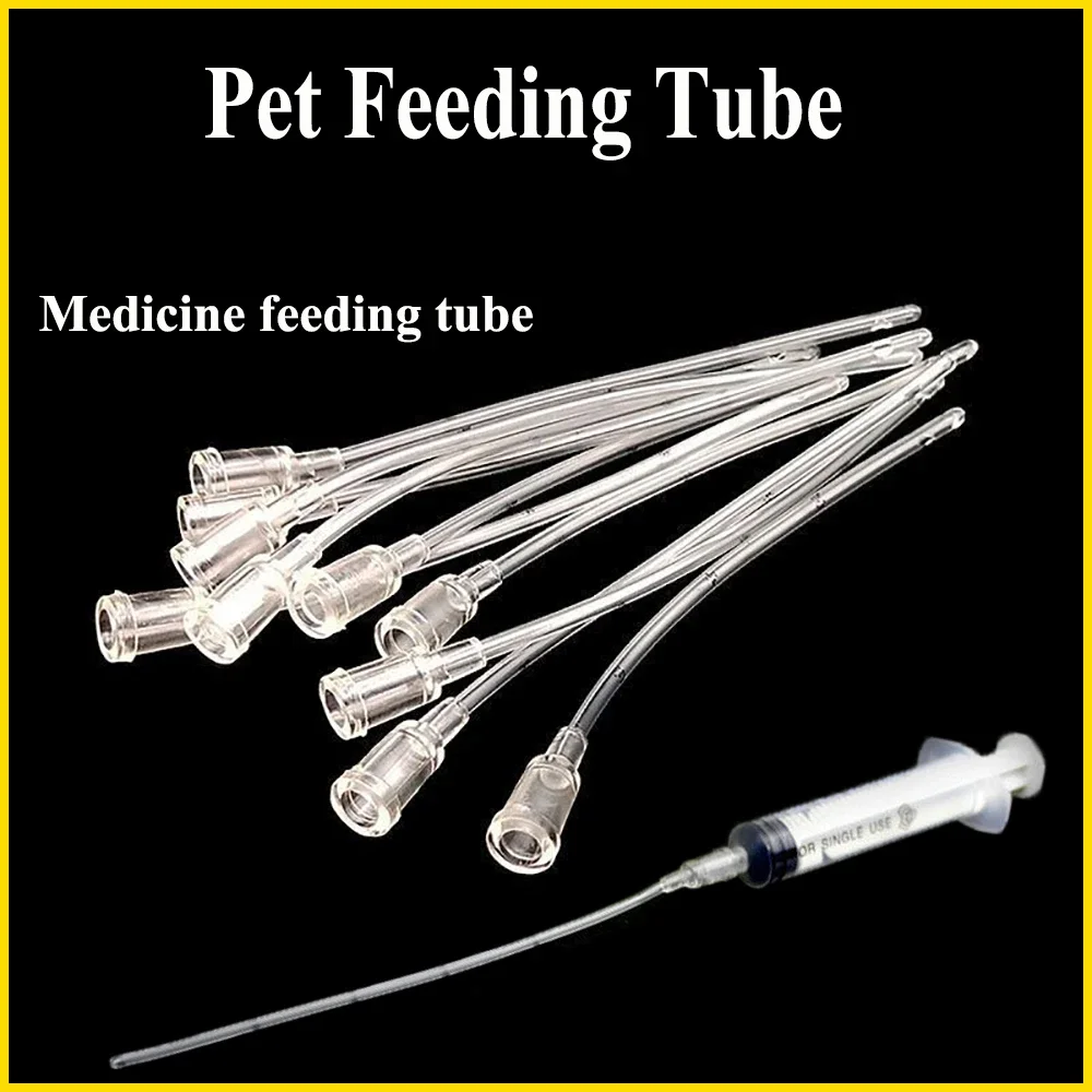 

Pet Feeder Small Animal Homing Rat Cat Dog Pigeon Parrot Chick Feeding Water Needle Tube Liquid Injection Hose Plastic Supplies