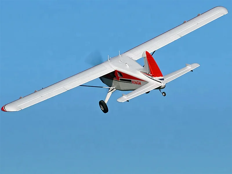 طائرة FMS 2000mm Beaver V2 الكهربائية RC مع معدات الهبوط الداخلية المطورة PNP طائرة مائية للطيارين المتوسطين #6