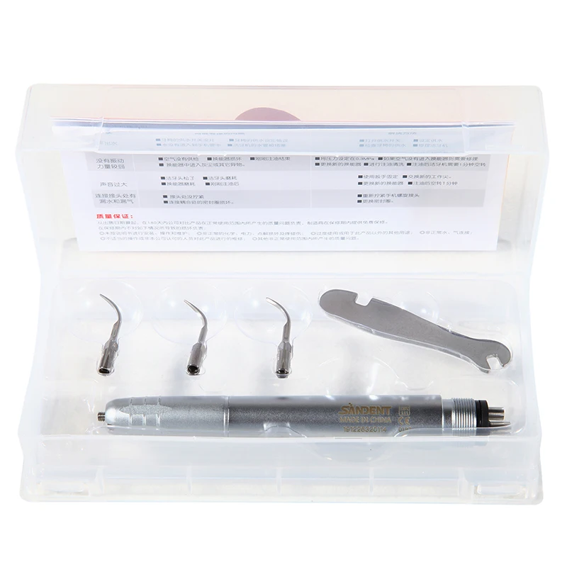 Venda quente 4 buracos scaler de ar polidor dente pneumático à prova dwaterproof água den tal handpiece de alta qualidade durável handpiece alta velocidade