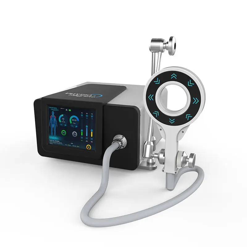 Sportfysiotherapie Medische magnetische pulstherapieapparatuur Elektromagneet voor fysiotherapie met lage rugpijn