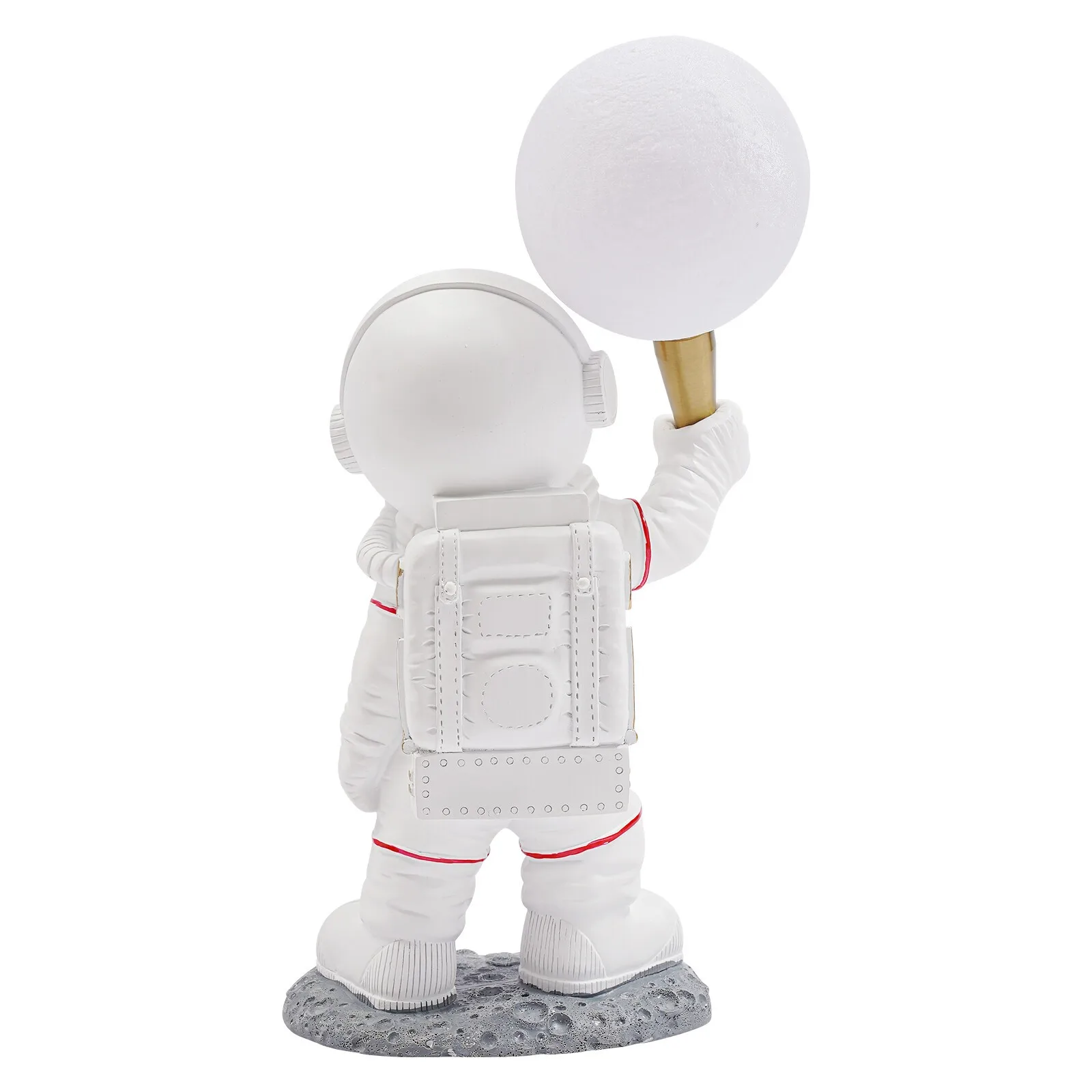Lampu Meja Astronot 16 Inci Lampu Malam Modern Berbentuk Astronot Lampu Meja Lampu Samping Tempat Tidur