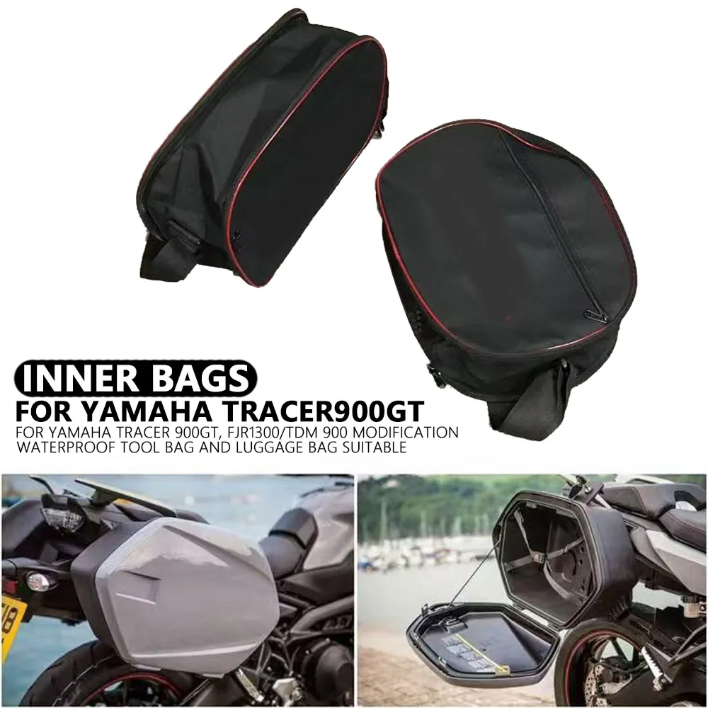 

For Yamaha TRACER 900GT FJR1300/TDM 900 Motorcycle New modified waterproof Luggage Liner Inner Bag Storage Tail Bags 2018-2019