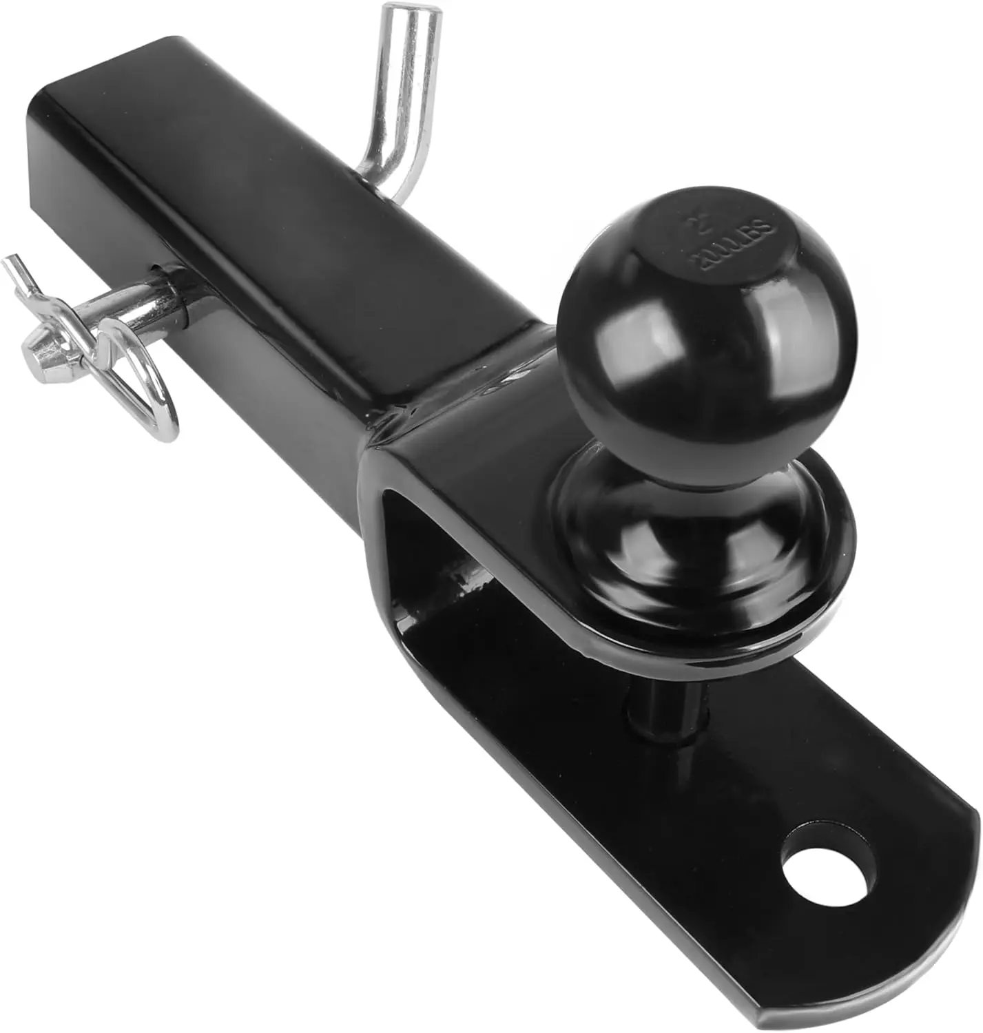 

3-in-1 ATV UTV Trailer Hitch, 2' Ball, 2' Shank, 2000 lbs, Fits 2' Receiver