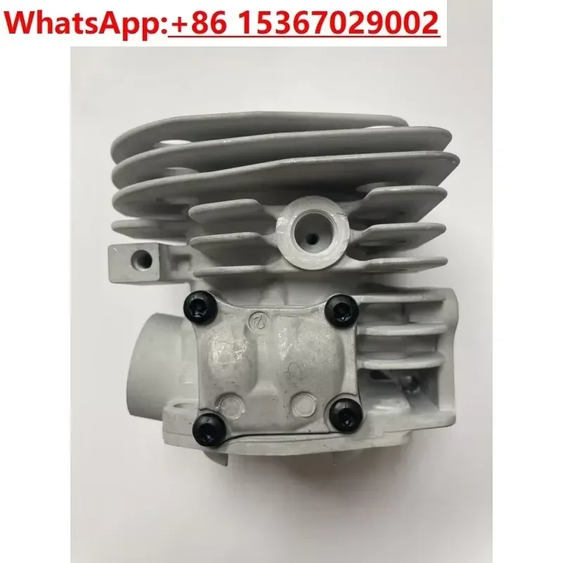 2PCS 45mm Piston Cylinder Assembly Kit for Husqvarna 353 Petrol Chain Saw Cylinder Block Replacement Parts