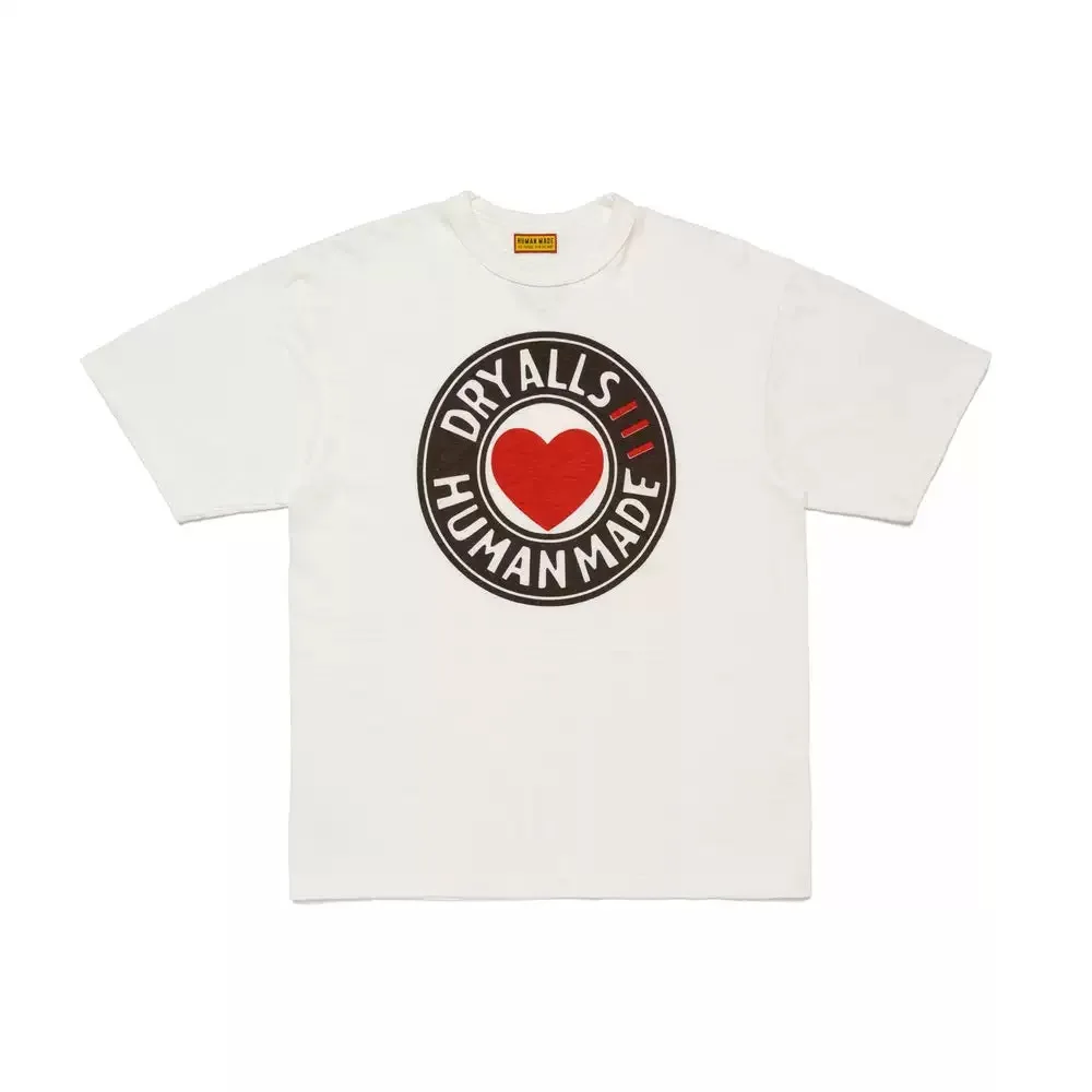 HUMAN MADE Japanese Bamboo Cotton Summer Short Sleeved T-shirt Polar Bear Duck Love Cute Print