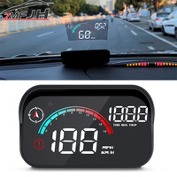 M22 GPS Car HUD Windshield Projector Universal Head Up Display Speedometer Compass LCD Display On-Board Computer For All Cas