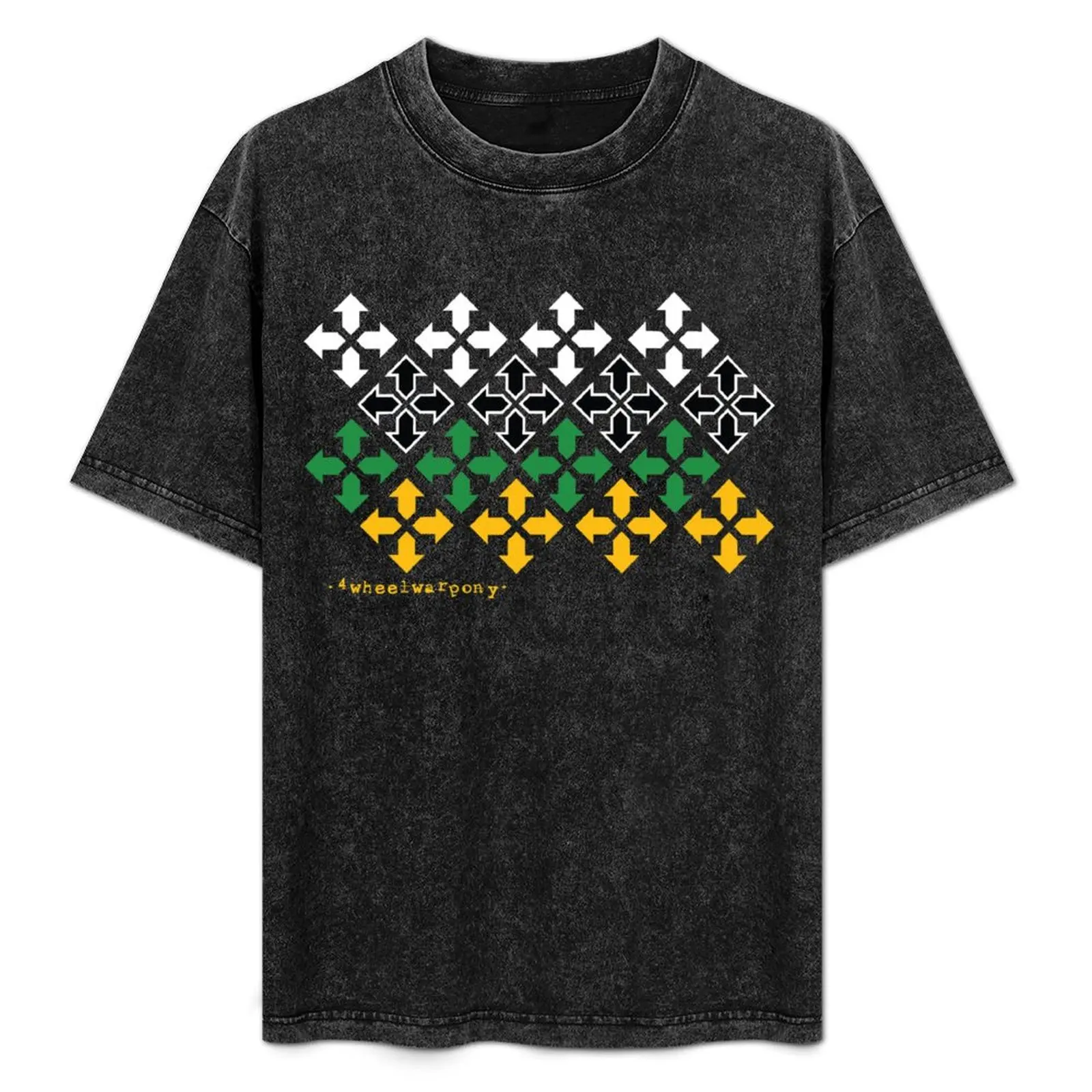 

4wheelwarpony Colors T-Shirt Plus Size Solid Color T-Shirt