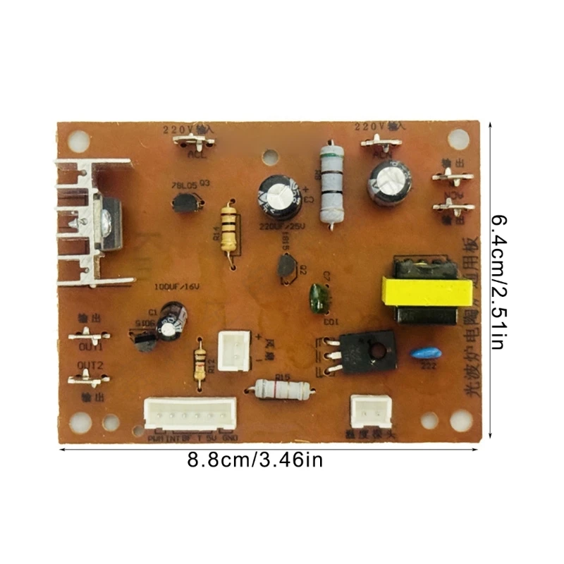 Панель печатной платы для инфракрасных печей и электрокерамической плиты, управление температурой A0NC