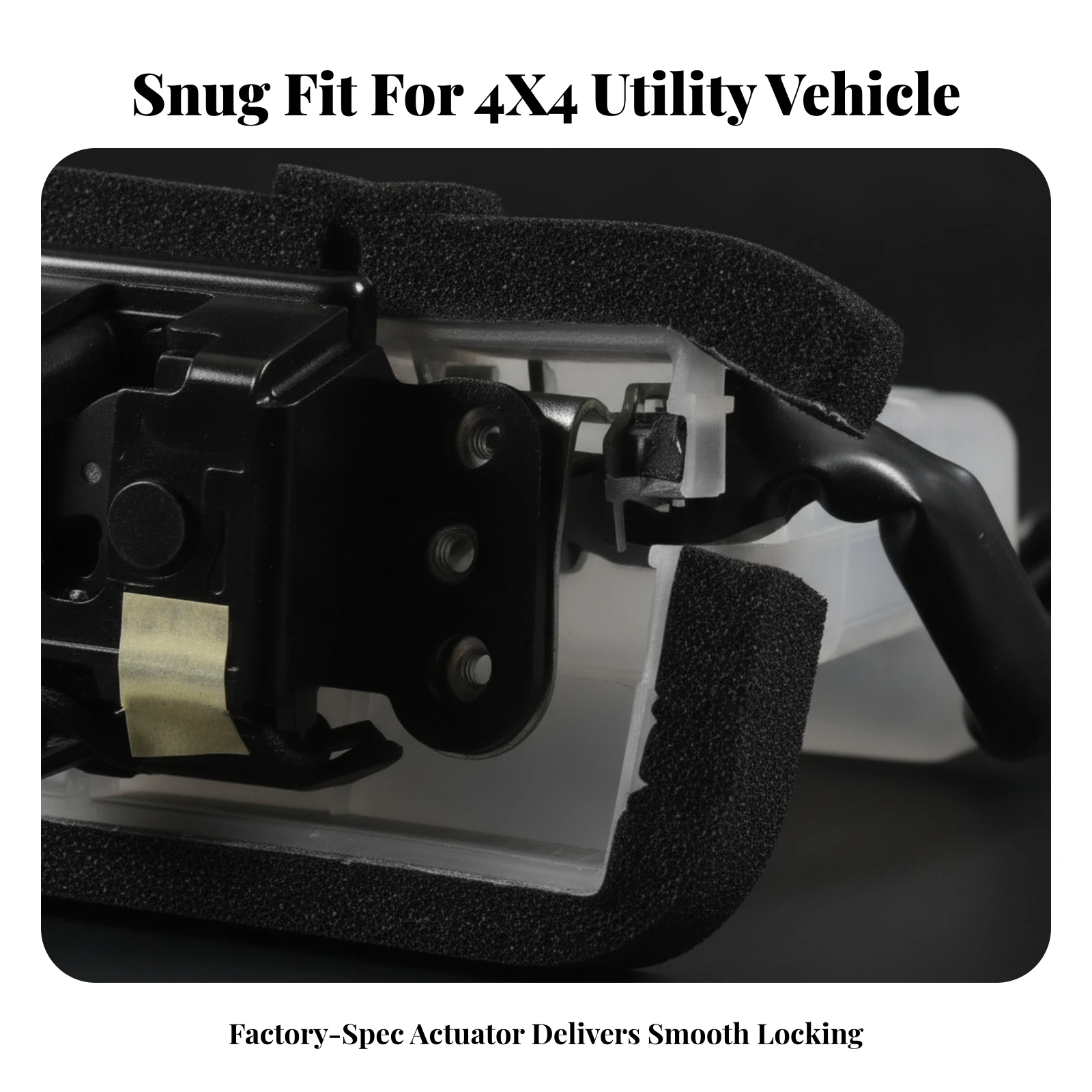 Rear Tailgate Latch Actuator OEM Tailgate Latch Actuator Auto Part Compatible Easy Installation for Car Owners