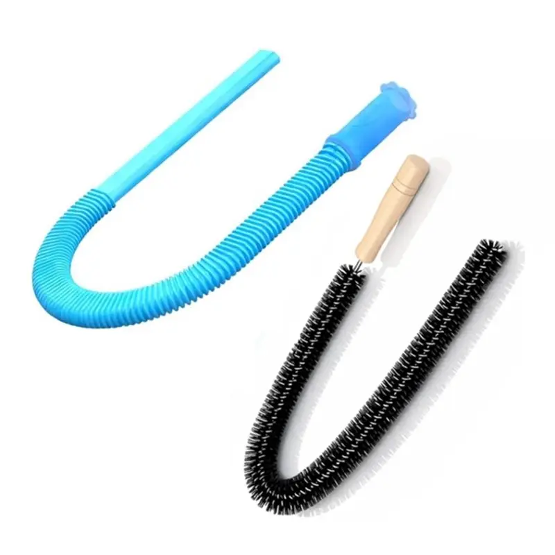 X16A 2025 NEW-2X Dryer Vent Cleaner Kit For Most Vacuum Cleaner Dryer Lint Brush And Vacuum Hose Attachment With Universal Conne