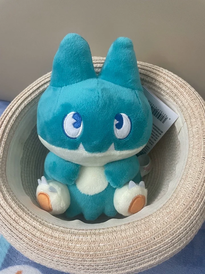 Pokémon Sparkling Soda Revamp Series - Cute Blue Snorlax Plush Toy, Kids' Christmas Gift