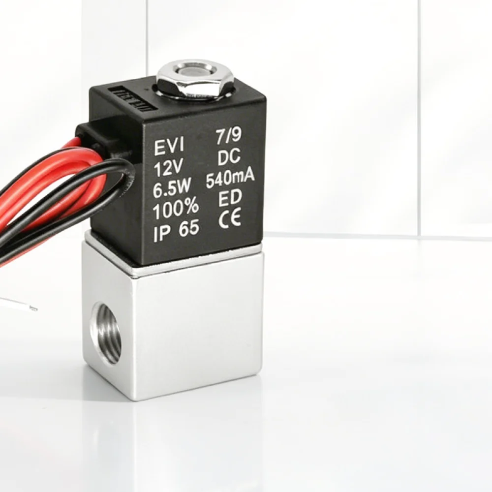 Pneumatic Solenoid Valve For Qibu 2V025 Normally Closed 2 Way Electric Control Valve Air Liquid System 1 8 1 4 Thread Port