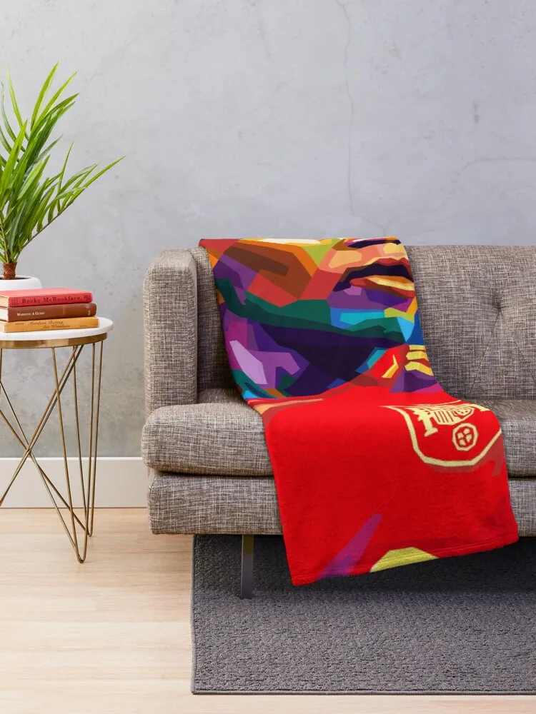 لامين يامال لكرة القدم Wpap الفن رمي بطانية مخصصة لينة أفخم منقوشة البطانيات