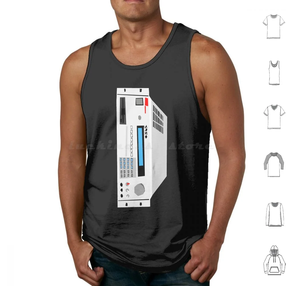 S950 Tank Tops Vest Sleeveless Akai Sampler Jungle Breaks Music Dance Rave Tech Instrument