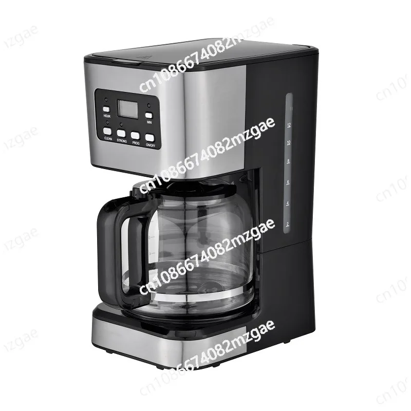 Multifunctional 1.5L Large Capacity American Coffee Maker 12-15 Cup Drip Automatic Coffee Maker for Home Use